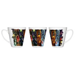 TAZA CÓNICA leyenda heroe...