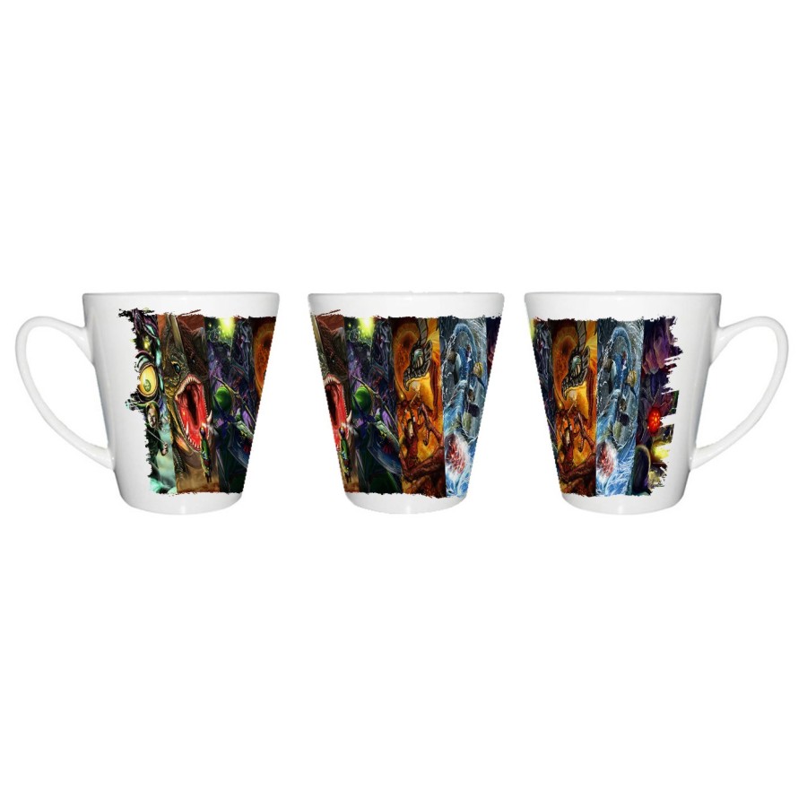 TAZA CÓNICA leyenda heroe verde sagas videojuegos jefes finales conica personalizada