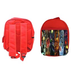 MOCHILA ROJA leyenda heroe...