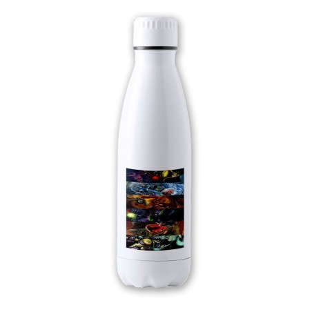 BIDON TÉRMICO AISLANTE 700 ML ACERO INOXIDABLE leyenda heroe verde sagas videojuegos jefes finales botella termo deportivo