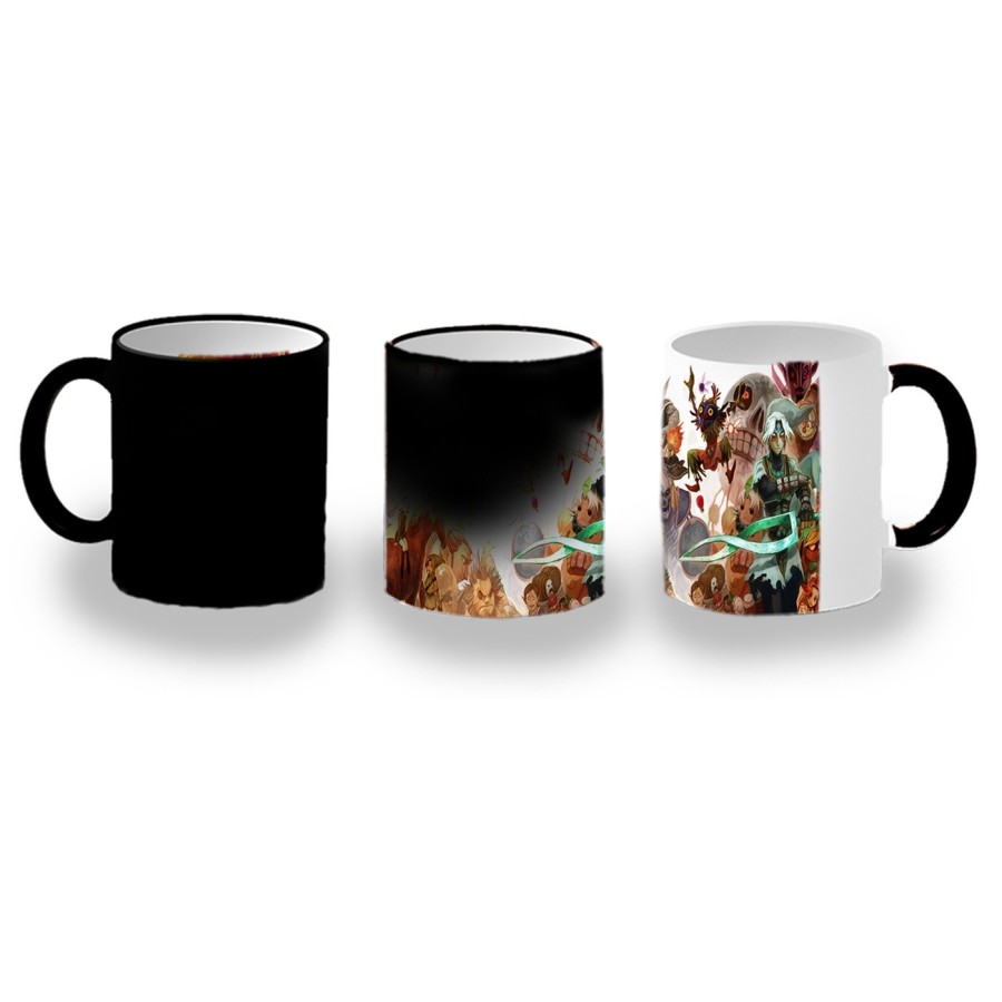 TAZA MÁGICA leyenda heroe verde personajes sagas princesa malvado personalizada