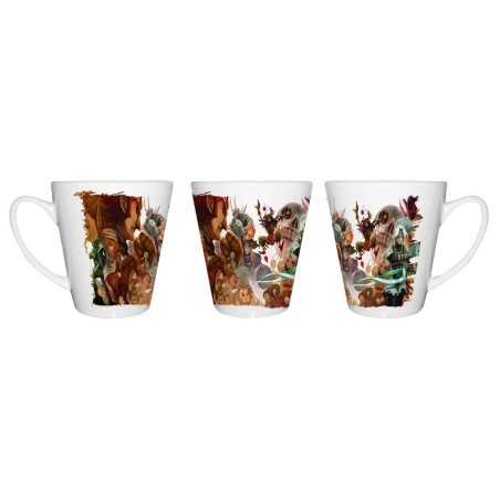 TAZA CÓNICA leyenda heroe verde personajes sagas princesa malvado conica personalizada