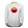 CAMISETA MANGA LARGA monstruo galletas divertido peludo rojo serie niños personalizada