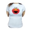 CAMISETA MUJER monstruo galletas divertido peludo rojo serie niños moda personalizada