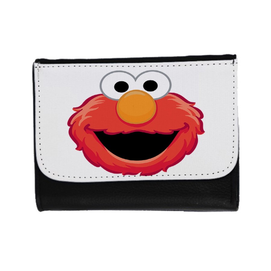 BILLETERA BILLETERO monstruo galletas divertido peludo rojo serie niños unisex negro monedero