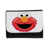 BILLETERA BILLETERO monstruo galletas divertido peludo rojo serie niños unisex negro monedero