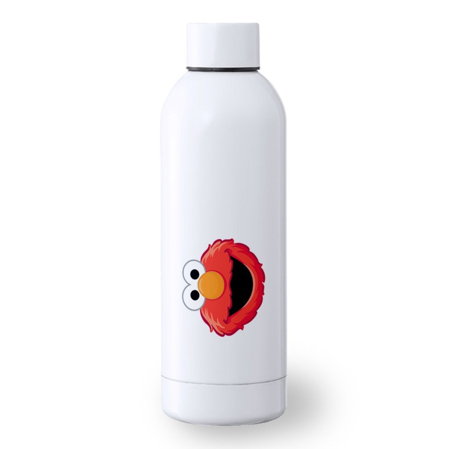 BIDON 500 ML ACERO INOXIDABLE monstruo galletas divertido peludo rojo serie niños deporte deportivo botella senderismo