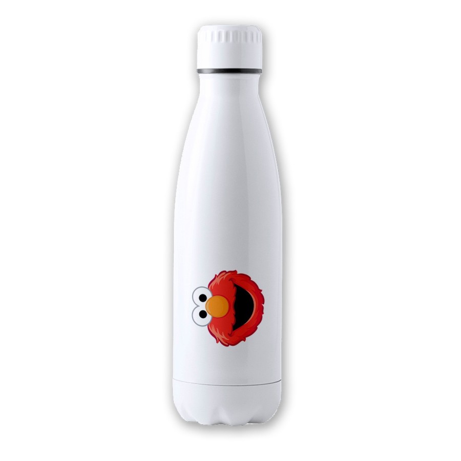 BIDON TÉRMICO AISLANTE 700 ML ACERO INOXIDABLE monstruo galletas divertido peludo rojo serie niños botella termo deportivo