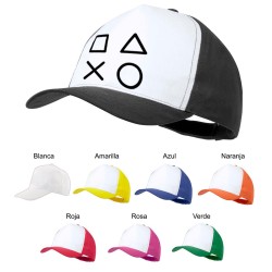 GORRA COLORES simbolos...