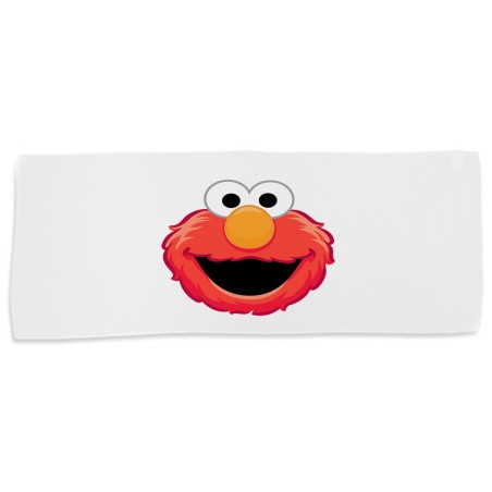 TOALLA GIMNASIO GYM ABSORBENTE monstruo galletas divertido peludo rojo serie niños suave con bolsita