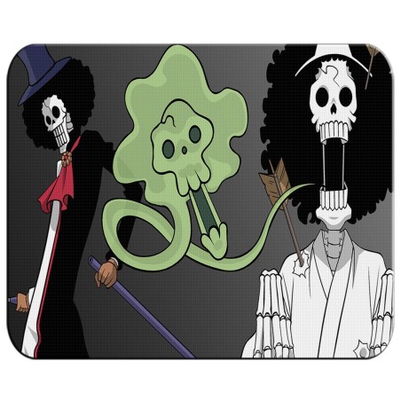 ALFOMBRILLA one piece brook fantasma pirata musico mugiwara pc raton personalizada