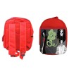 MOCHILA ROJA one piece brook fantasma pirata musico mugiwara escolar personalizado