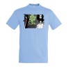 CAMISETA AZUL CIELO one piece brook fantasma pirata musico mugiwara moda verano personalizada