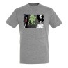 CAMISETA GRIS MEZCLA one piece brook fantasma pirata musico mugiwara moda verano personalizada