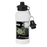 BIDON 600 ML ACERO INOXIDABLE CON CHUPON one piece brook fantasma pirata musico mugiwara escolar deporte bicicleta