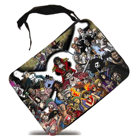 ESTUCHE one piece todos gold d roger rey pirata piratas escolar case