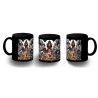TAZA COMPLETAMENTE NEGRA one piece todos gold d roger rey pirata piratas personalizada