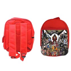 PACK MOCHILA ROJA Y ESTUCHE...