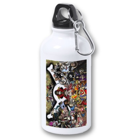 BIDON 400ML METALICO one piece todos gold d roger rey pirata piratas para viaje y deporte