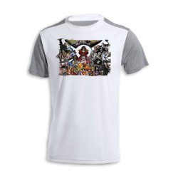 CAMISETA DISEÑO BICOLOR one...