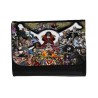 BILLETERA BILLETERO one piece todos gold d roger rey pirata piratas unisex negro monedero