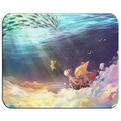 ALFOMBRILLA thousand sunny barco pirata mar one piece luffy pc raton personalizada