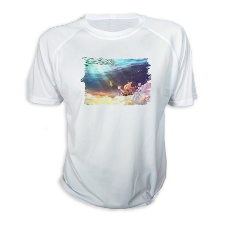 CAMISETA thousand sunny barco pirata mar one piece luffy personalizada