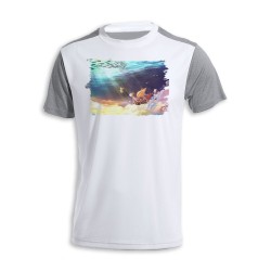 CAMISETA DISEÑO BICOLOR...