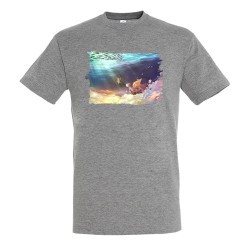 CAMISETA GRIS MEZCLA...