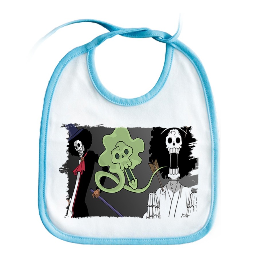 BABERO COLORES one piece brook fantasma pirata musico mugiwara personalizado bebe