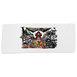 TOALLA GIMNASIO GYM ABSORBENTE one piece todos gold d roger rey pirata piratas suave con bolsita