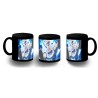 TAZA COMPLETAMENTE NEGRA one piece luffy nika gear 5 hito no mi pirata personalizada