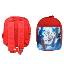 MOCHILA ROJA one piece...