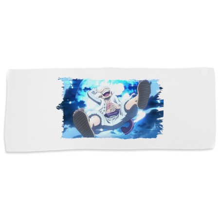TOALLA GIMNASIO GYM ABSORBENTE one piece luffy nika gear 5 hito no mi pirata suave con bolsita