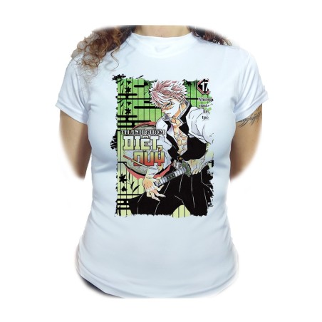CAMISETA MUJER kimetsu no yaiba pilar viento Sanemi Shinazugawa temporada 4 moda personalizada