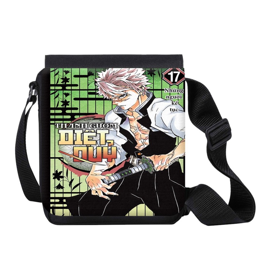 BANDOLERA PEQUEÑA kimetsu no yaiba pilar viento Sanemi Shinazugawa temporada 4 bolso personalizada