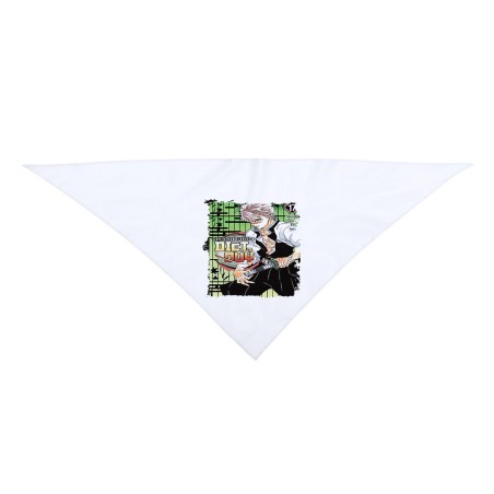 PAÑOLETA TRIANGULAR SUAVE kimetsu no yaiba pilar viento Sanemi Shinazugawa temporada 4 moda cuello fiestas