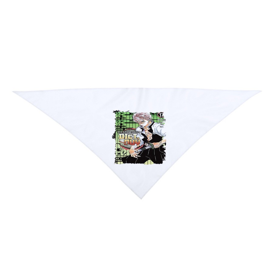 PAÑOLETA GRANDE TRIANGULAR SUAVE kimetsu no yaiba pilar viento Sanemi Shinazugawa temporada 4 moda cuello fiestas