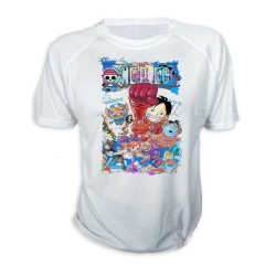 CAMISETA one piece mugiwara...