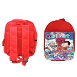 PACK MOCHILA ROJA Y ESTUCHE...