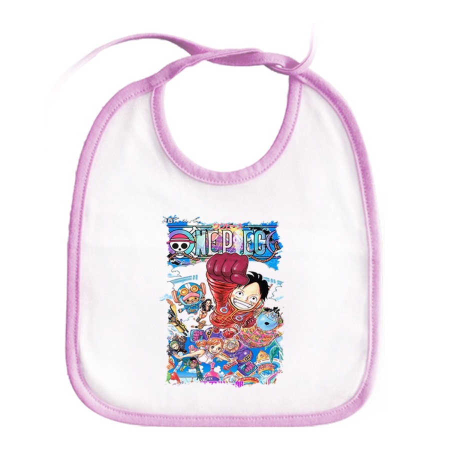 BABERO COLORES one piece mugiwara temporada manga isla egghead personalizado bebe