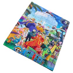 PUZZLE DE TAMAÑO Y PIEZAS A ELEGIR one piece temporada saga isla egghead futurista rompecabezas educativo puzle