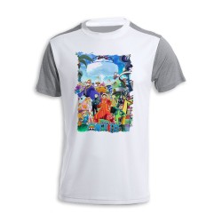 CAMISETA DISEÑO BICOLOR one...