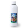 BIDON 500 ML ACERO INOXIDABLE one piece temporada saga isla egghead futurista deporte deportivo botella senderismo