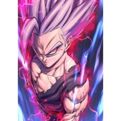 TAZA MÁGICA Gohan modo bestia pelicula dragon combate bola ssj personalizada