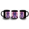 TAZA COMPLETAMENTE NEGRA Gohan modo bestia pelicula dragon combate bola ssj personalizada