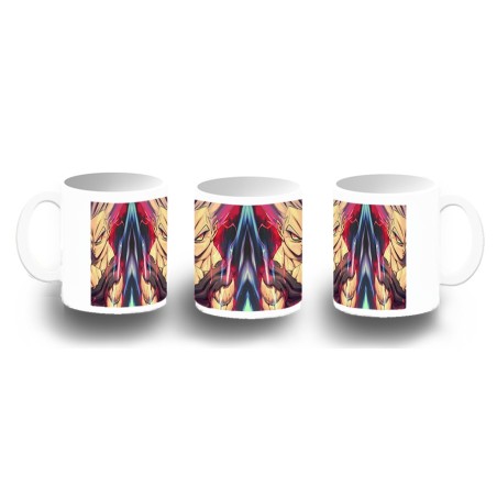 TAZA FOTOLUMINISCENTE Gohan modo bestia pelicula dragon combate bola ssj BRILLA OSCURIDAD