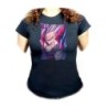 CAMISETA NEGRA MUJER Gohan modo bestia pelicula dragon combate bola ssj oferta personalizada