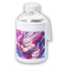 BIDON CRISTAL CON FUNDA SOFT SHELL Gohan modo bestia pelicula dragon combate bola ssj tapon seguridad botella