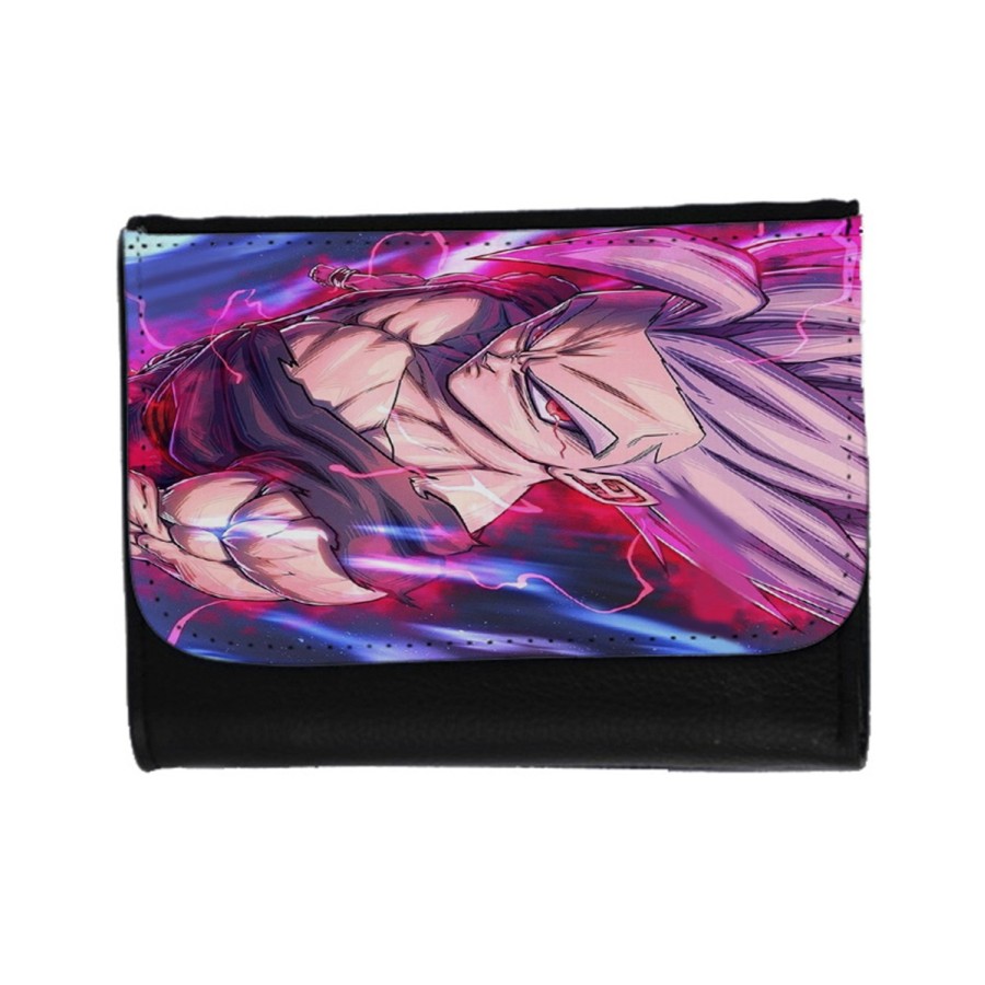 BILLETERA BILLETERO Gohan modo bestia pelicula dragon combate bola ssj unisex negro monedero